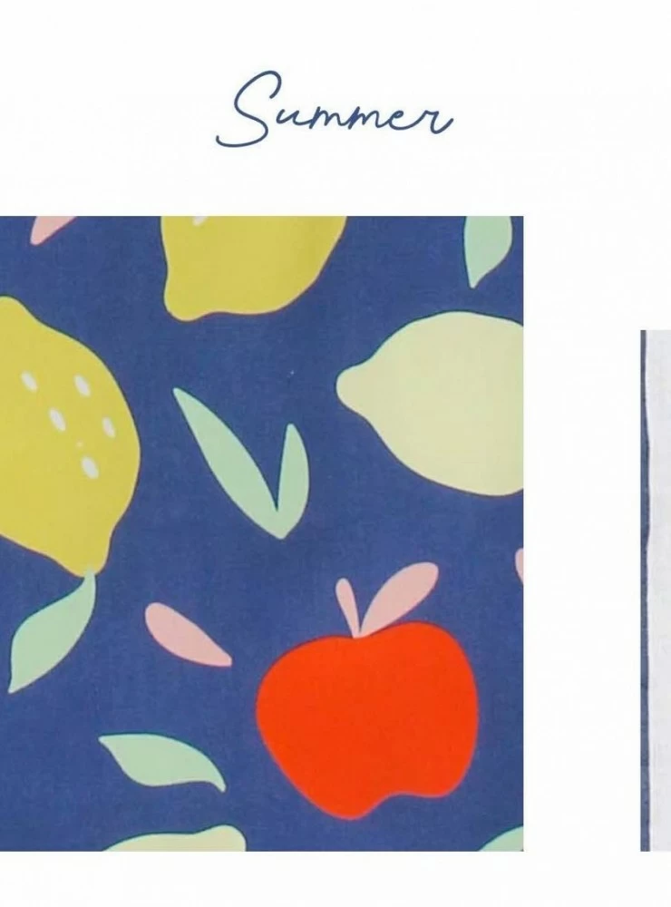 Fruit print dress Summer collection by jib