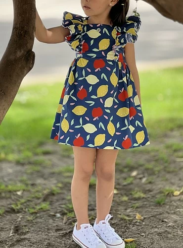 Fruit print dress Summer collection by jib