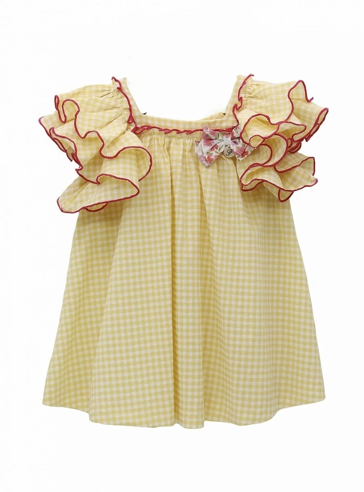 Gingham dress Bunny collection by Foque
