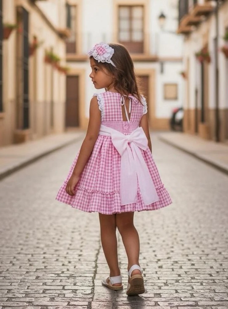 Gingham dress from the Strawberry Shortcake collection