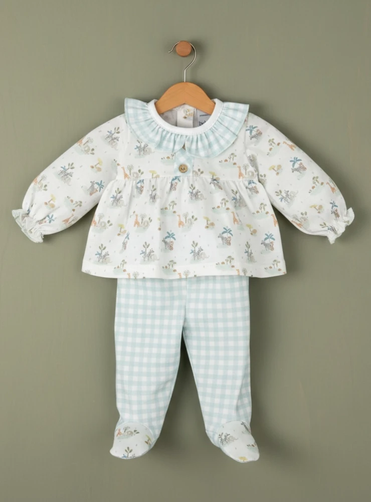 Girls' cotton outfit from the Adventure collection