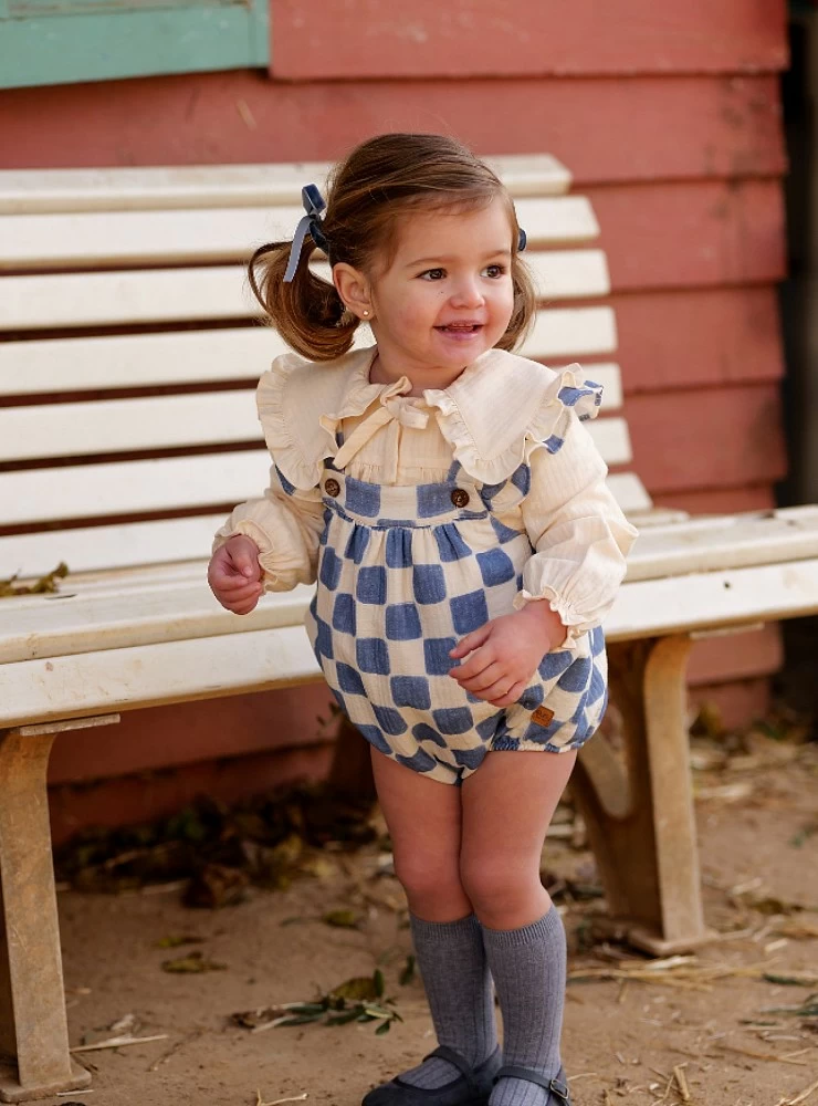 Girl's set from the Damero collection by José Varón