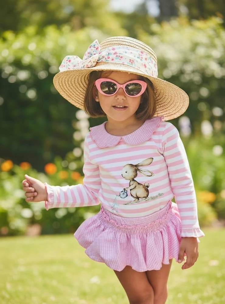 Girl's sweatshirt from the Rabbits collection