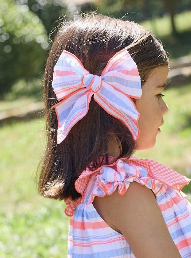 Hair bow with clip, Bike collection