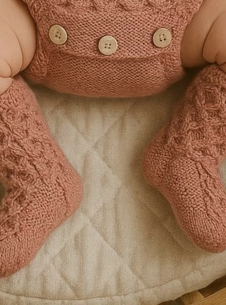 High merino wool booties from the Nest of Dreams collection