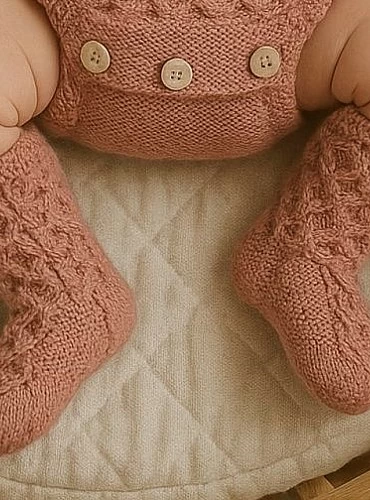 High merino wool booties from the Nest of Dreams collection