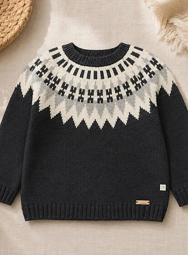 Jersey de punto para niño | Colección Pesoz