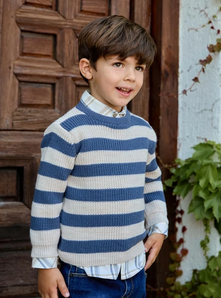 Jersey para niño de rayas colección Leicester