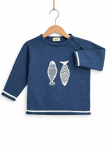 Jersey para niño en punto de algodón Colección Sedal