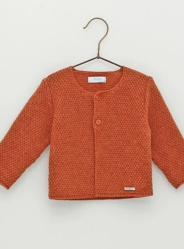 Jumper jacket in orange color Caldera. O-Winter