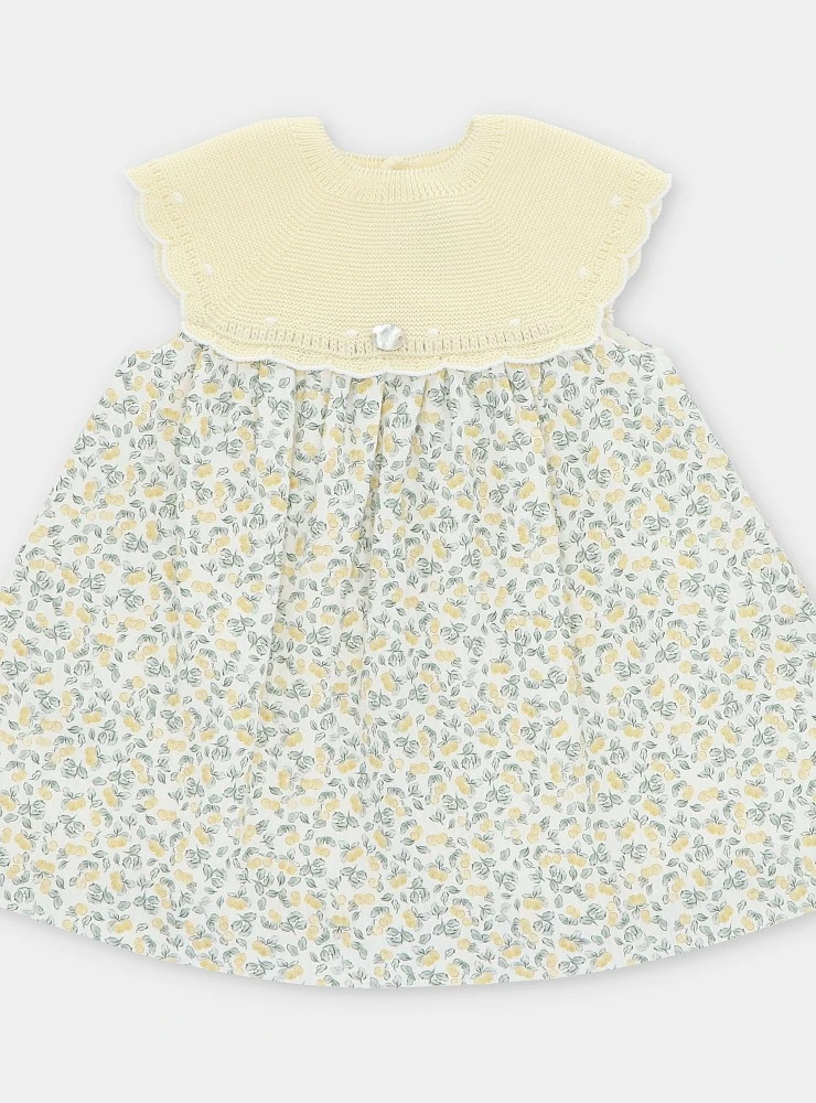 Knit and fabric dress from the Winnipeg collection