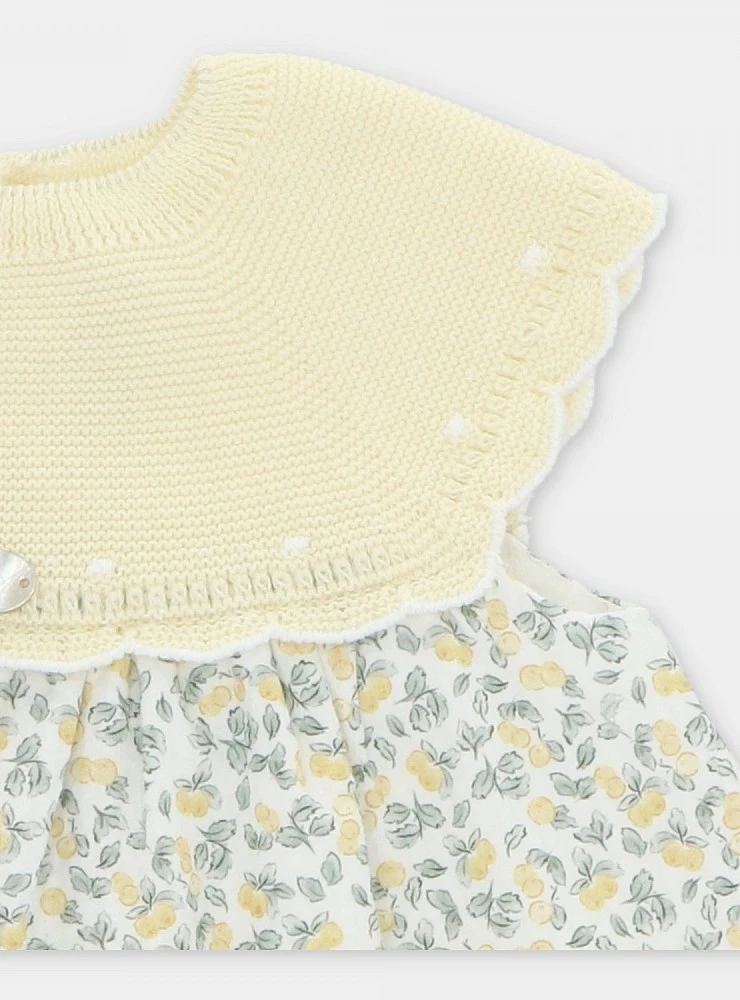 Knit and fabric dress from the Winnipeg collection