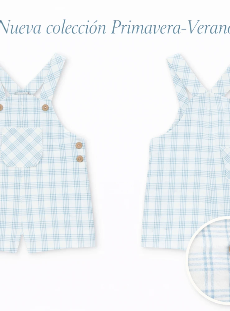 Knitted overalls for boys, 100% cotton, Ottawa collection