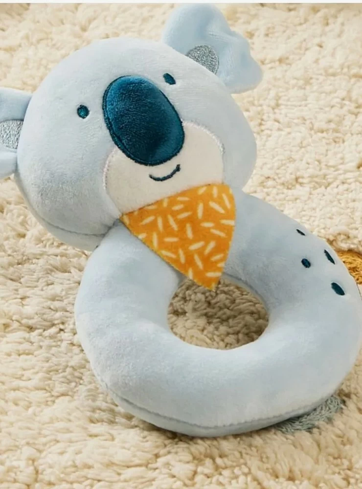 Koala teether rattle