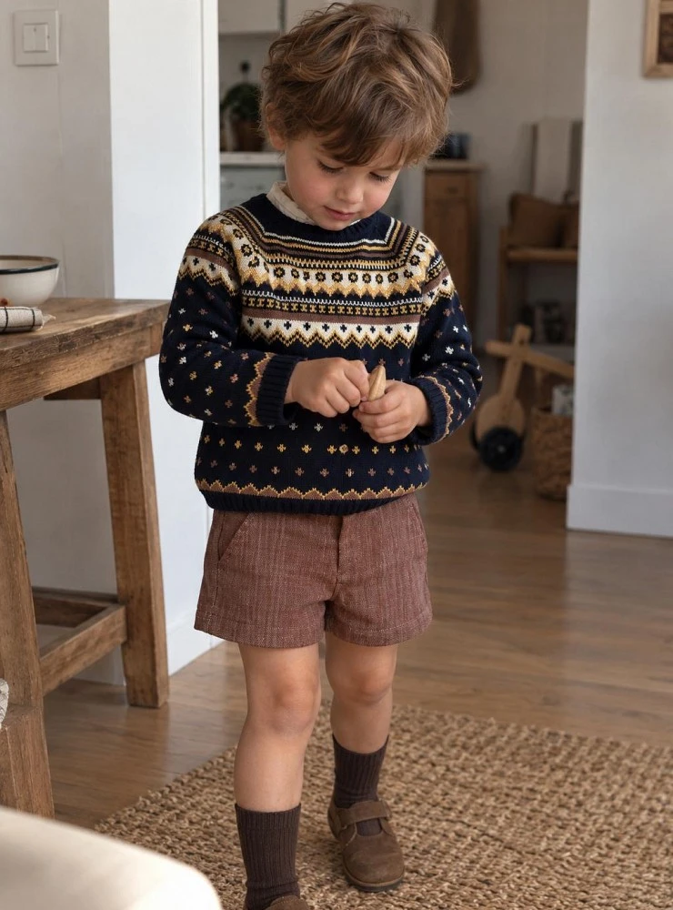 La Martinica Castaña Collection 3-Piece Boys' Set