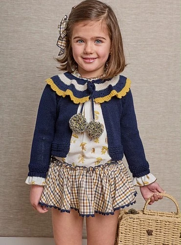 La Martinica Castaña Collection 3-Piece Girls' Set