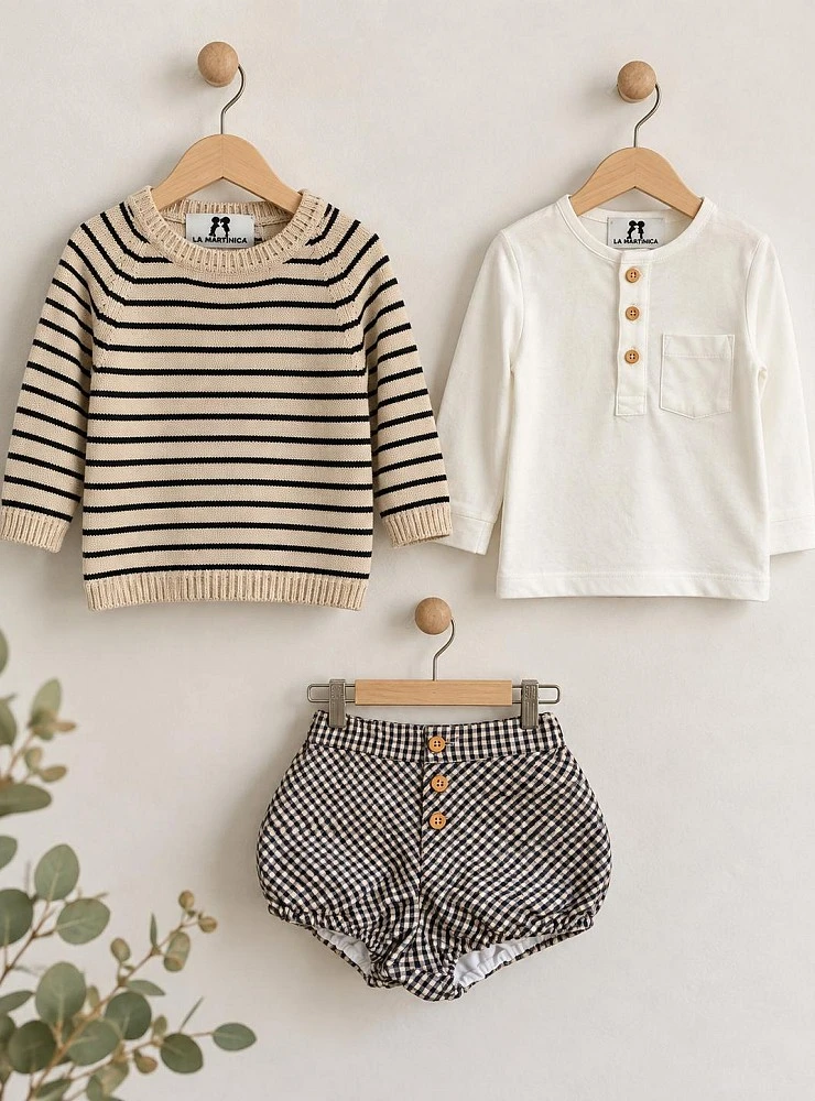 La Martinica Nancy Collection 3-Piece Boys' Set