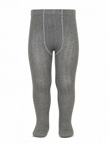 Leotardos Marca Condor. Canale finito. Color 230 gris claro