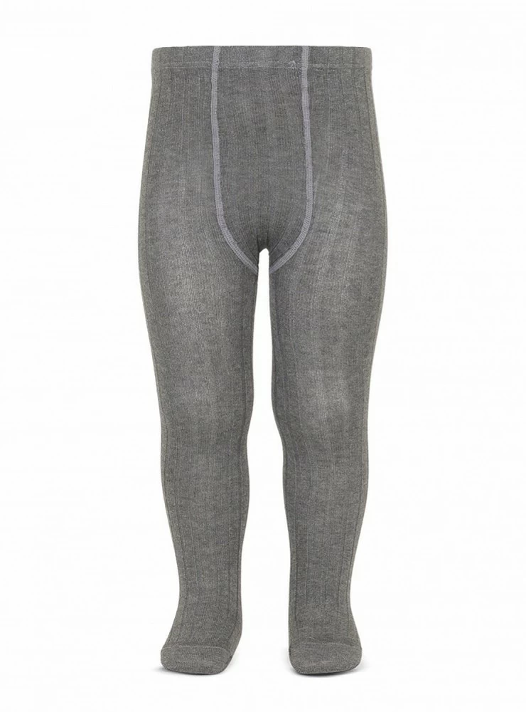 Leotardos Marca Condor. Canale finito. Color 230 gris claro