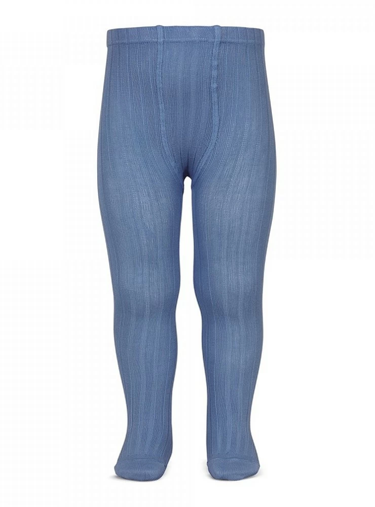 Leotardos Marca Condor. Canale finito. Color 449 azul Francia