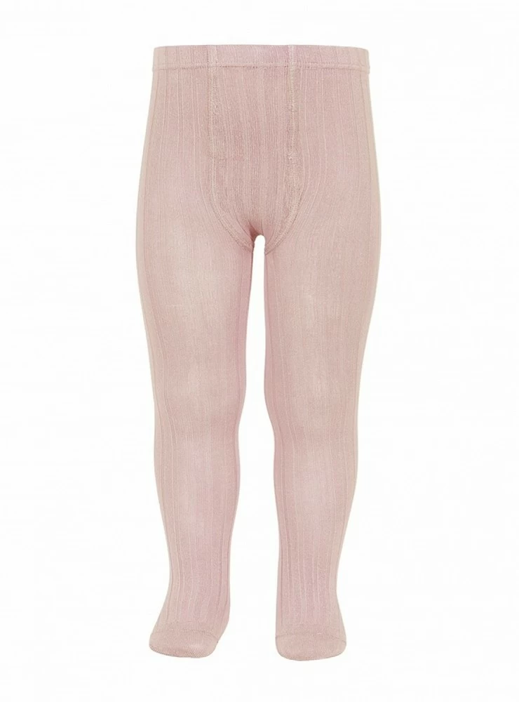 Leotardos Marca Condor. Canale finito. Color 544 Rosa Empolvado
