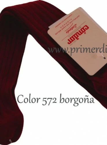 Leotardos Marca Condor. Canale finito. Color 572 Borgoña