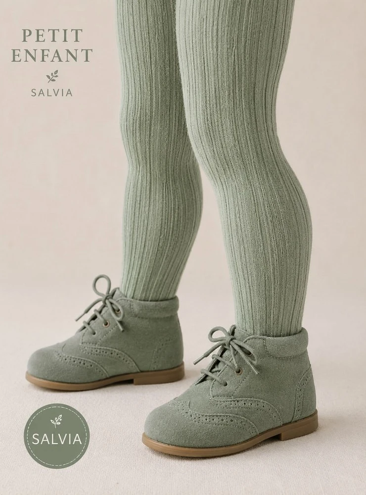 Leotardos Marca Condor. Canale finito. Color 718 ( Salvia)