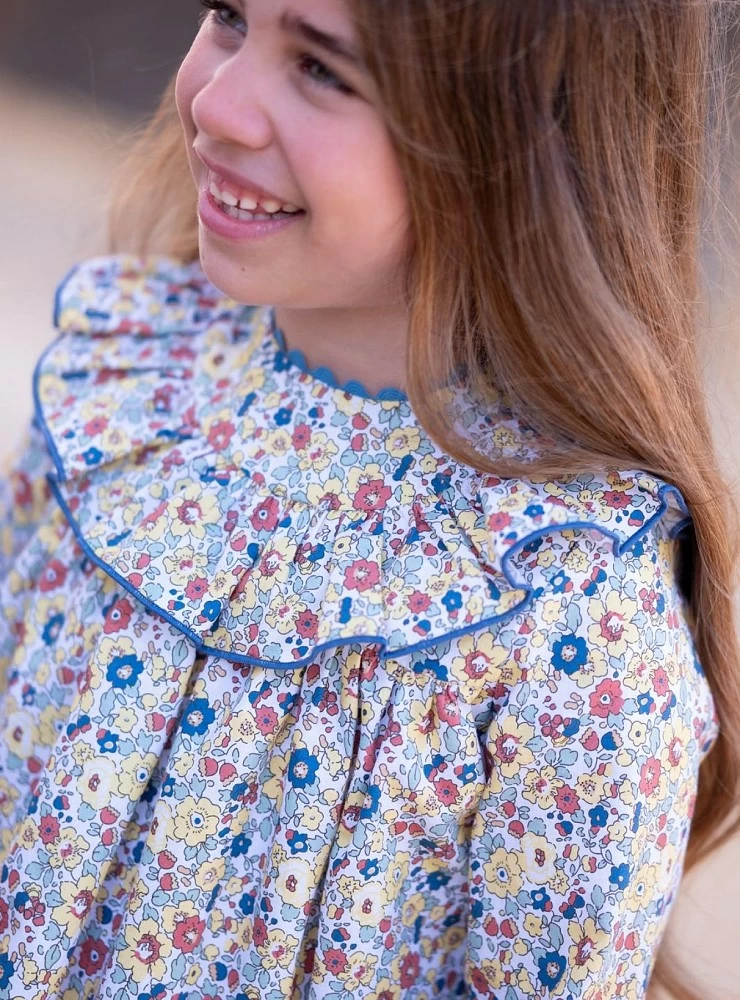 Liberty collection dress by Mon Petit Bonbon