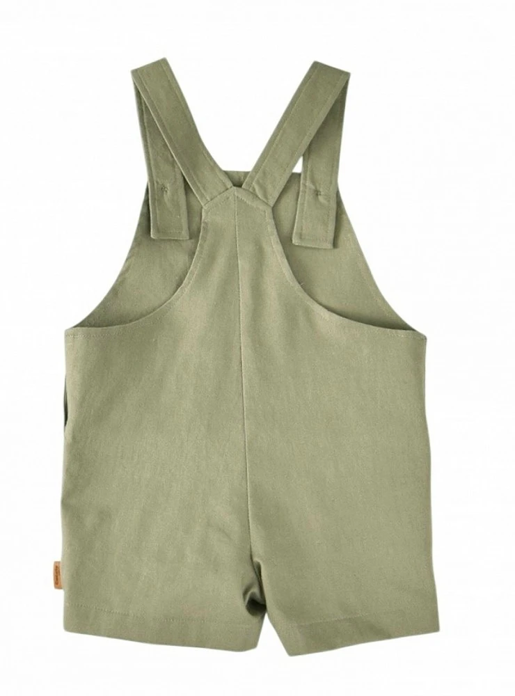Linen dungarees for boys in two colors