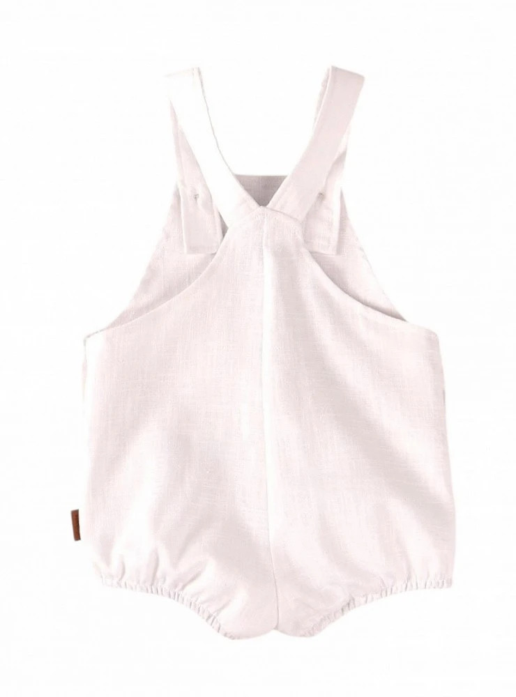 Linen romper for boys. Two colors