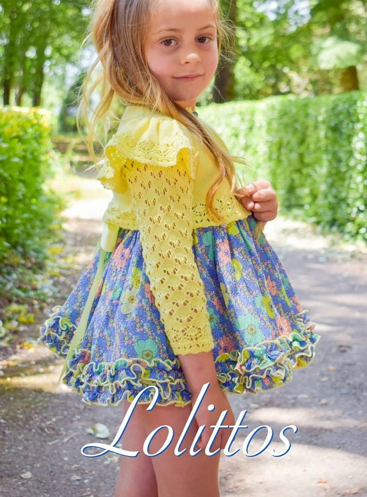 Little dress with jacket and panties from Lolittos Alleres Collection