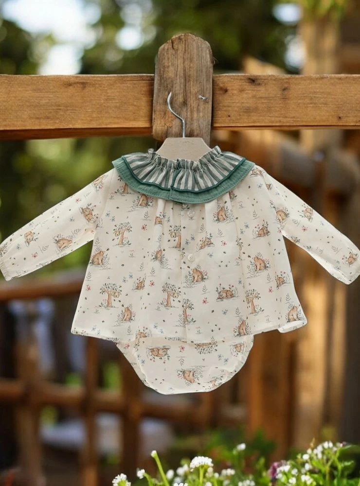 Little dress with panties from the Angora collection