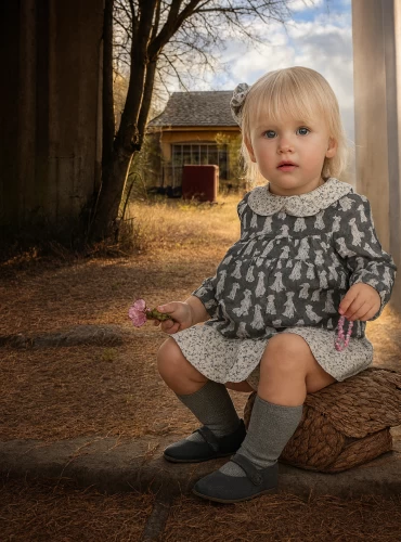 Little dress with panties from the Dalmatian collection