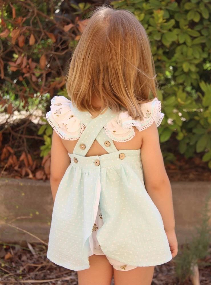 Little dress with panties from the Duck collection by Diverdress by La Amapola