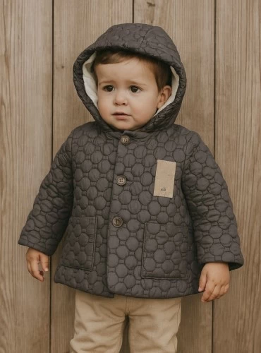 Lolittos children's coat from the Hedgehog collection