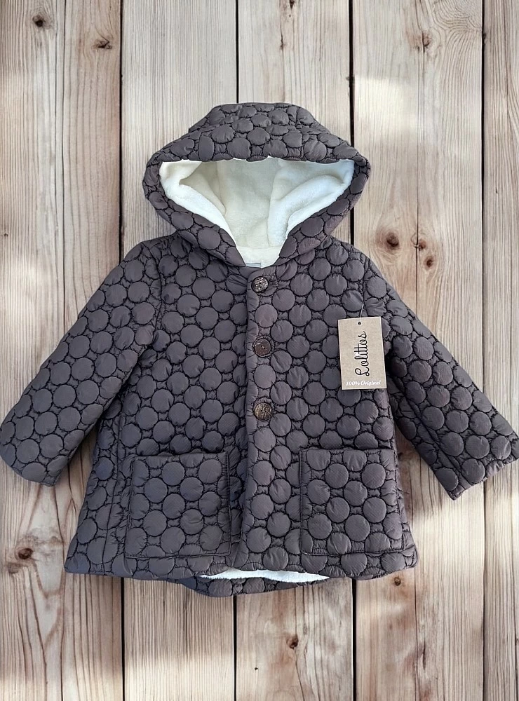 Lolittos children's coat from the Hedgehog collection