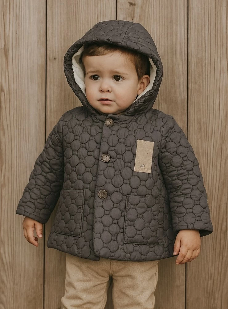 Lolittos children's coat from the Hedgehog collection