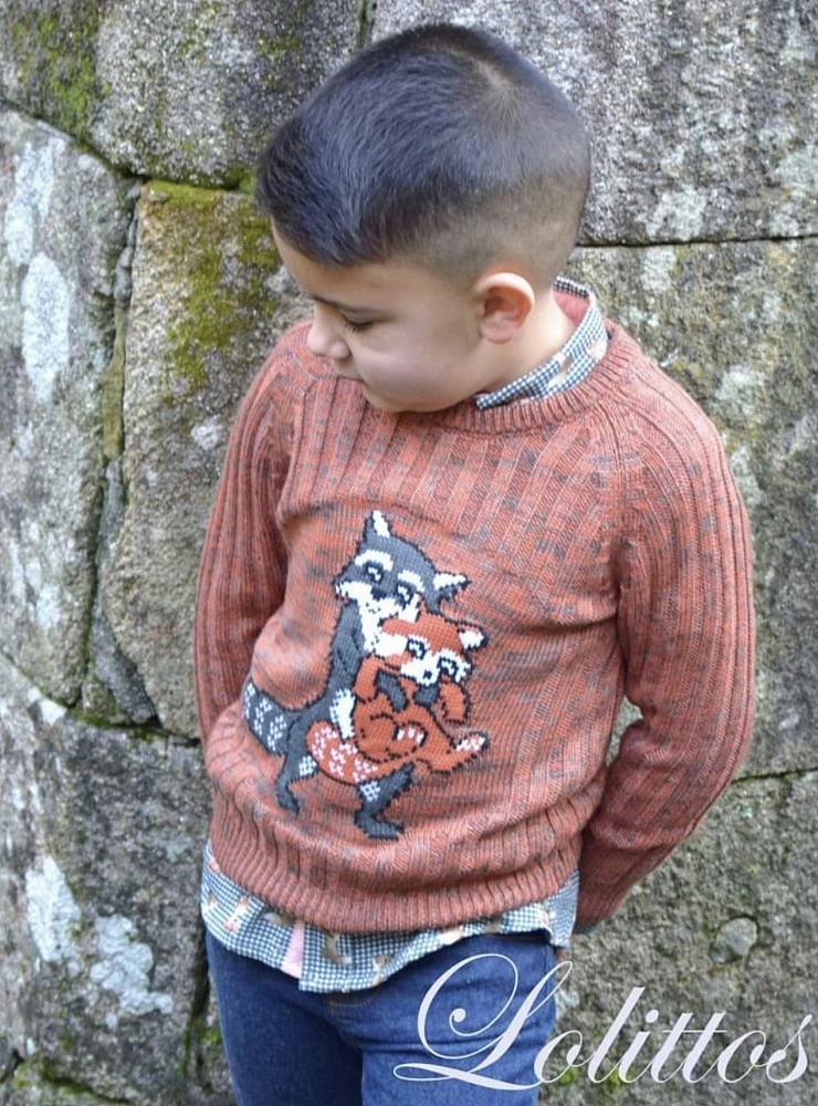 Lolittos sweater Raposo collection