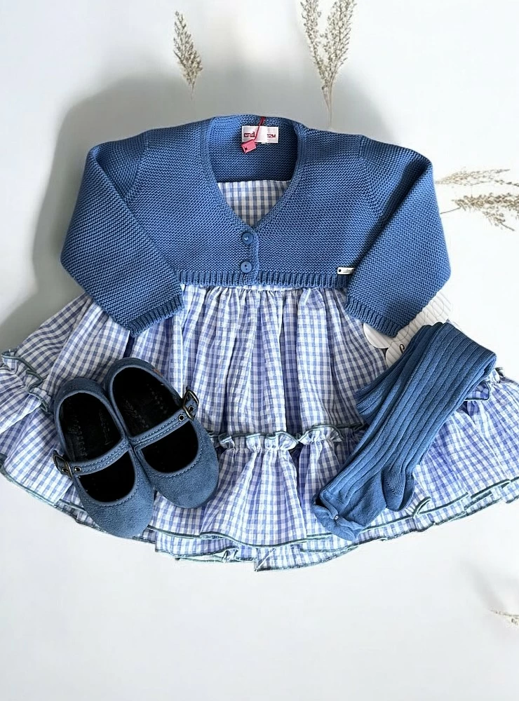 Look azul Francia para niña 