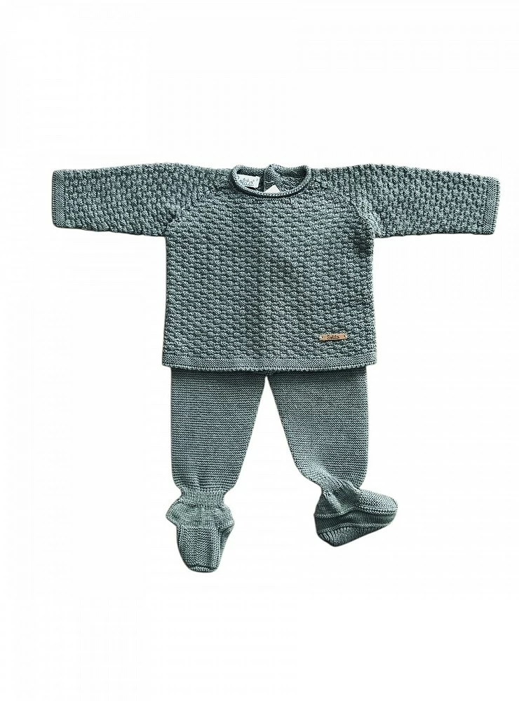 Merino wool set, Moss collection