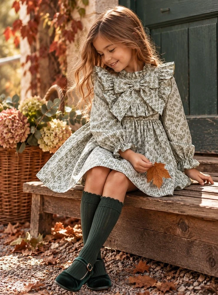 Mon Petit Bonbon "Rackets" Collection Girls' Dress