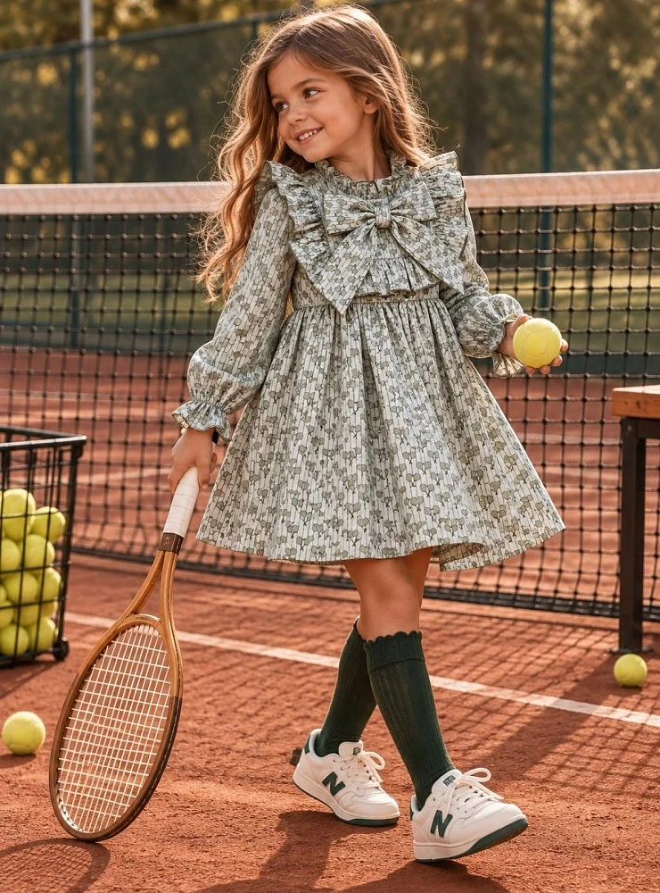 Mon Petit Bonbon "Rackets" Collection Girls' Dress