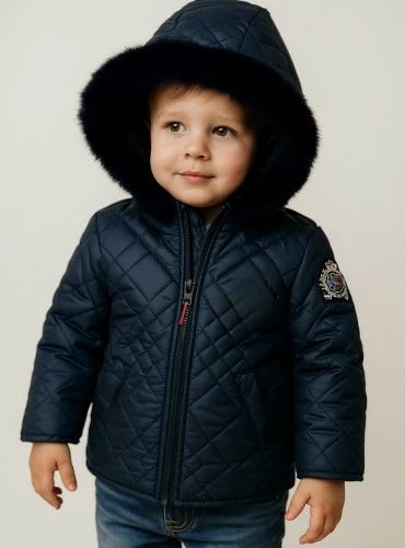 Navy coat Chipie collection by Lolittos