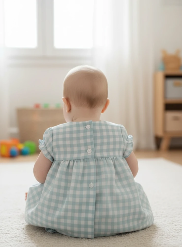 Nika collection baby dress and panties set