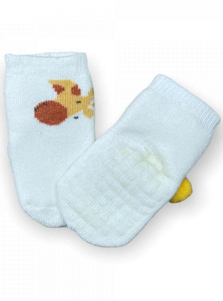 Non-slip unisex sock.