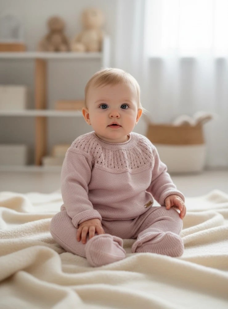 Organic cotton outfit for girls