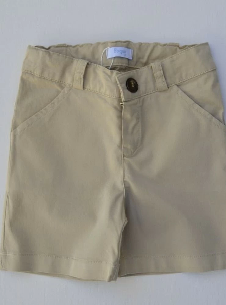 Pantalon corto de loneta marca Foque. P-V