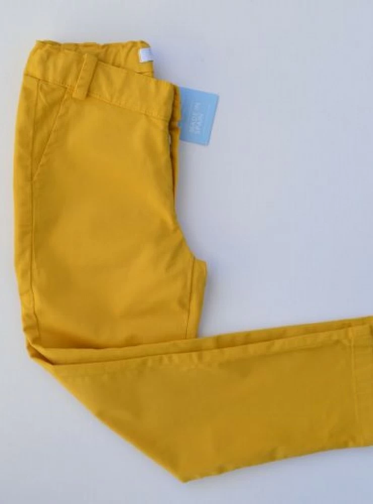 Pantalon de Foque color mostaza. P-V