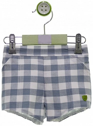 Pantalón de niño en cuadro vichy.