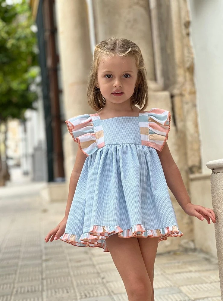 Pastel Collection Baby Set with Panties